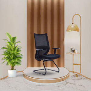 Fourx CV-Office Visitor chair Black