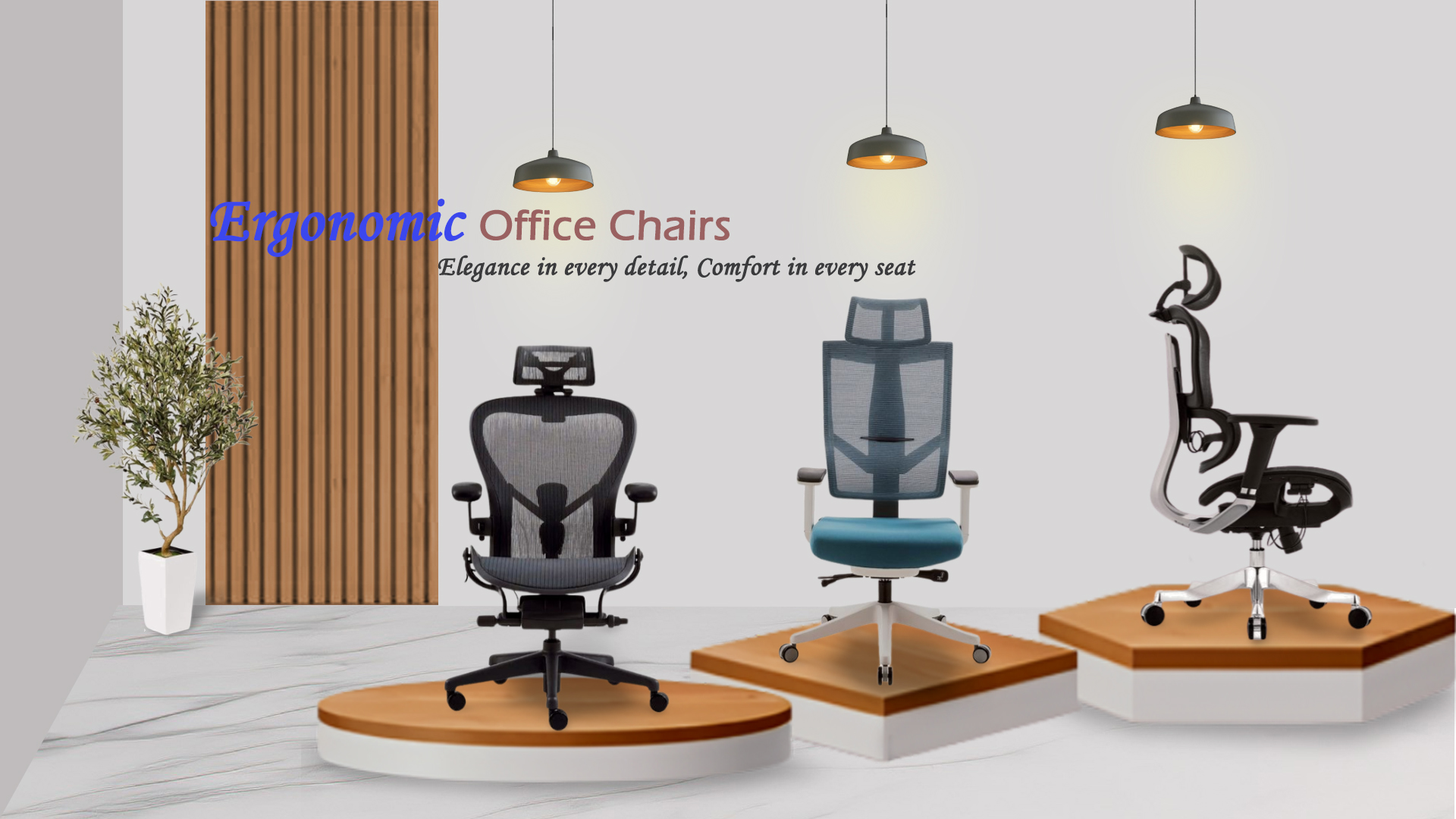 Ergonomic Mesh Chairs