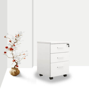 D4 [ Wood Mobile Pedestal