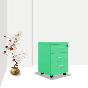 D14 [ Wood Mobile Pedestal