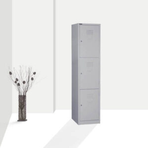 103 [Three door steel locker