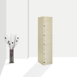 605 [ Five door steel locker