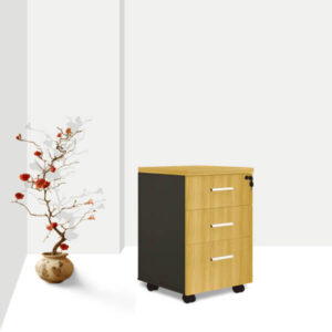 D9 [ Wood Mobile Pedestal