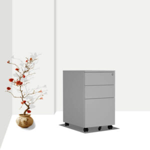 D3 [ Steel Mobile Pedestal Grey