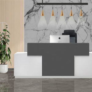 Apple [ Reception Desk (Grey)