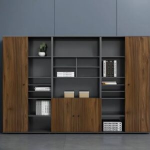 Dark Book shelf Cabinet